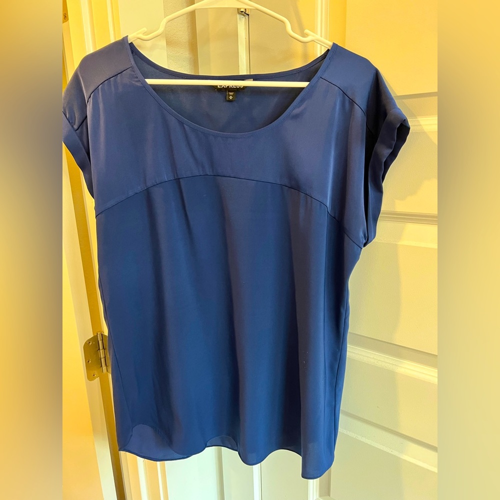 Express Blue Top